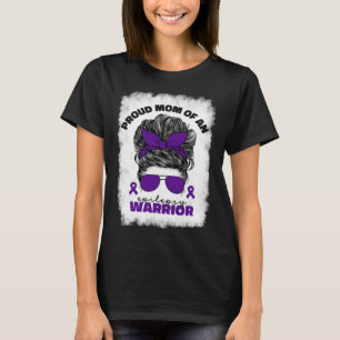 Proud Mum Of An Epilepsy Warrior Epilepsy Awarenes T-Shirt