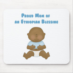 Proud Mum of an Ethiopian Blessing Mouse Pad