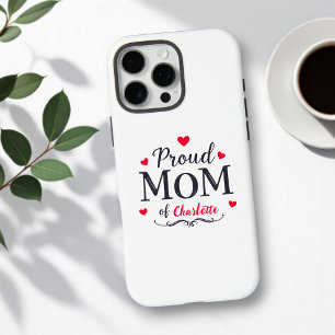 Proud Mum of   Cute Personalised Mother's Day iPhone 16 Pro Max Case