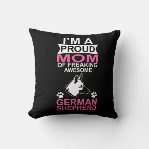 Proud Mum of German Shepherd Dog Cushion