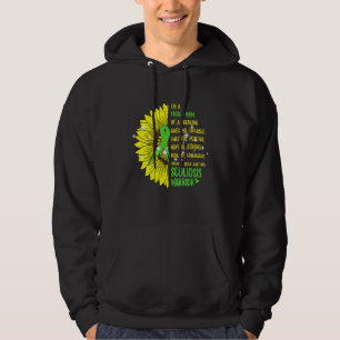 Proud Mum Of Scoliosis Warrior Awareness Month Sun Hoodie