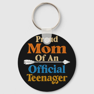 Proud Mum of Teenager 13th Birthday 13 Years Old Key Ring