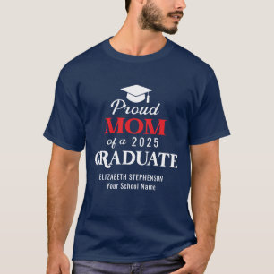 Proud Mum of the graduate family matching  T-Shirt