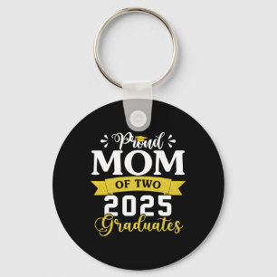 Proud Mum Of Two Cl Of 2025 Graduates Twins Gradua Key Ring