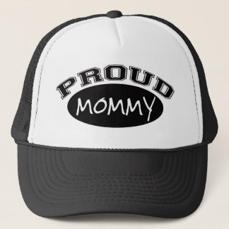 Proud Mummy (Black) Trucker Hat