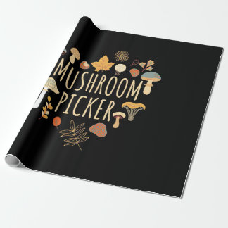 Proud Mushroom Picker Wrapping Paper