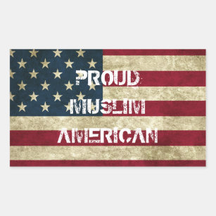 Proud Muslim American Sticker