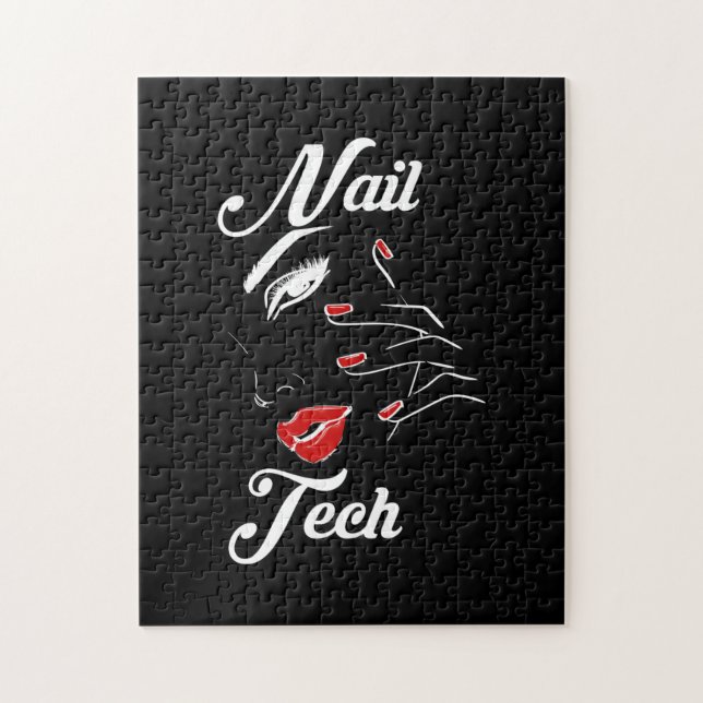 Proud Nail Tech Jigsaw Puzzle (Vertical)