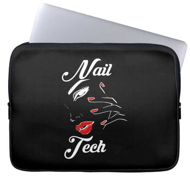 Proud Nail Tech Laptop Sleeve (Front)