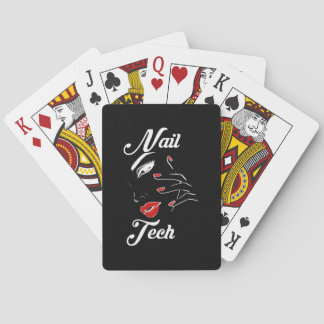 Proud Nail Tech Playing Cards
