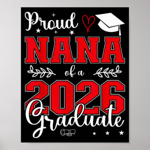Proud nana of a class of 2026 graduate for poster