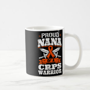 Proud Nana Of A Crps Warrior Rsd Awareness Ribbon Coffee Mug