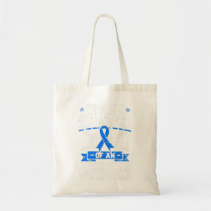 Proud Nana Of An Ataxia Warrior Dystaxia Awareness Tote Bag