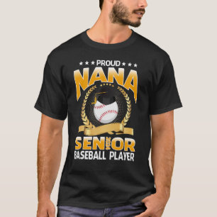 Proud Nana Senior Class Of 2024 Baseball Player T-Shirt