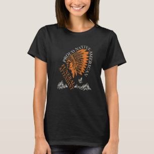 Proud Native American Job Funeral Attendant T-Shirt