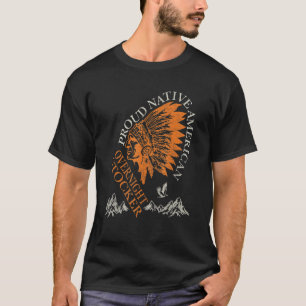 Proud Native American Job Overnight Stocker T-Shirt