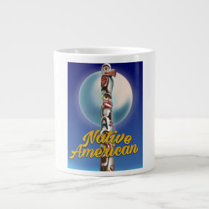 Proud Native American Large Coffee Mug