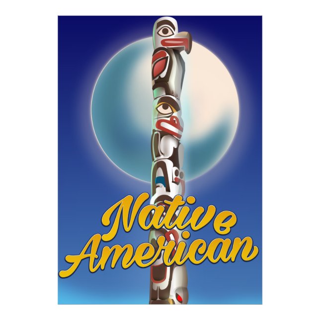 Proud Native American Photo Print (Front)