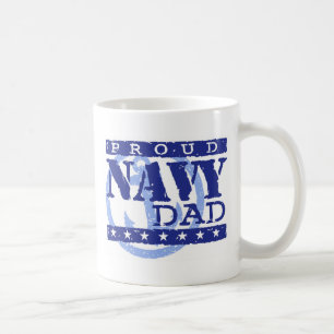 Proud Navy Dad Coffee Mug