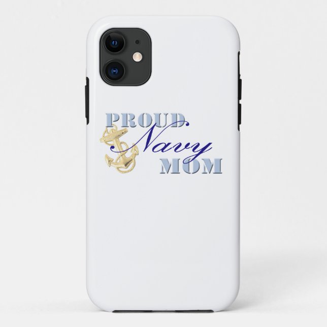 Proud Navy Mum IPhone 5 Case (Back)