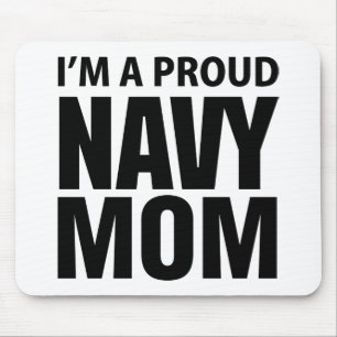 Proud Navy Mum mousepad