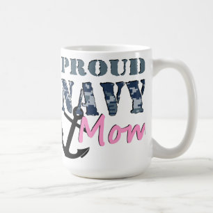 Proud Navy Mum Mug