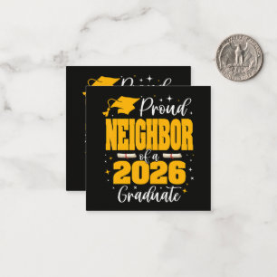 Proud Neighbour Of A Class Of 2026 Graduate Card