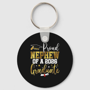 Proud nephew of a class of 2026 graduate senior key ring