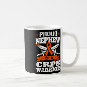 Proud Nephew Of A Crps Warrior Rsd Awareness Ribbo Coffee Mug