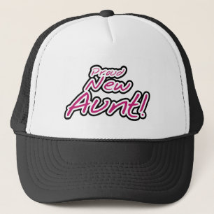 Proud New Aunt tshirts and Gifts Trucker Hat
