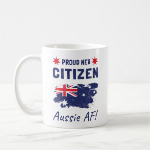 Proud New Australian Citizen, Citizenship Ceremony Coffee Mug