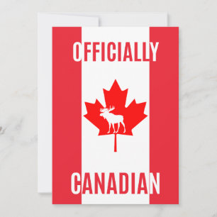 Proud New Canadian Citizen Card – Patriotic Gift