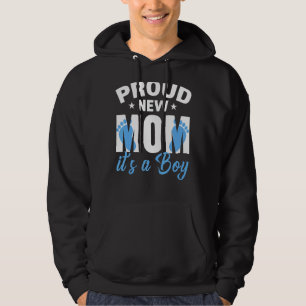 Proud New Dad Life Its A Girl Gender Reveal Father Hoodie