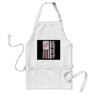 Proud New Dad New Girl Baby Fathers Day Funny Firs Standard Apron