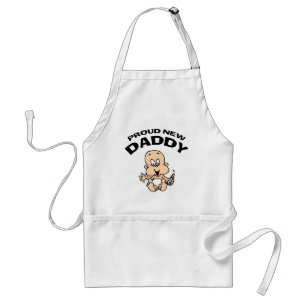 Proud New Daddy Standard Apron