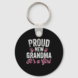 Proud New Grandma It's A Girl Mother Soon To Be Mo Key Ring
