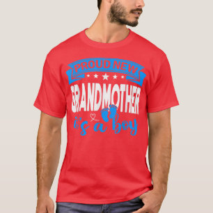 Proud New Grandmother It's A Boy Gender Reveal Men T-Shirt