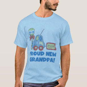 Proud New Grandpa It's a Boy TShirts and Gifts
