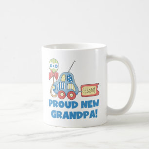 Proud New Grandpa It's a Boy TShirts and Gifts Coffee Mug