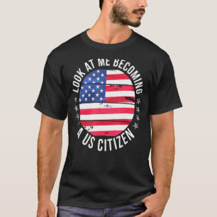 Proud New Us Citizen Us Citizenship T-Shirt