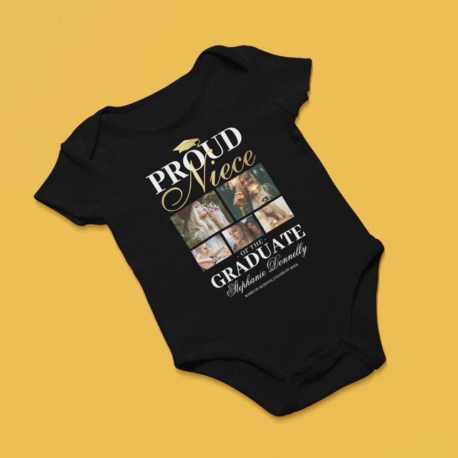 Proud Niece of the Graduate Baby Bodysuit (Creator Uploaded)