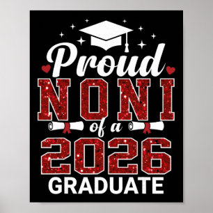 Proud Noni Of A 2026 Graduate Senior Graduation Ye Poster