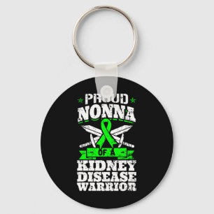 Proud Nonna Of A Kidney Disease Warrior Awareness Key Ring