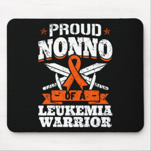 Proud Nonno Of A Leukaemia Warrior Grandpa Awarene Mouse Pad