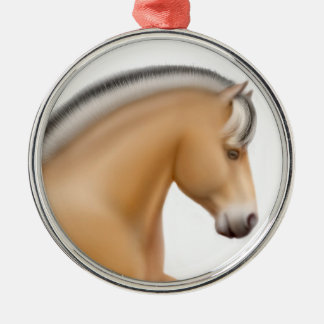 Proud Norwegian Fjord Horse Ornament