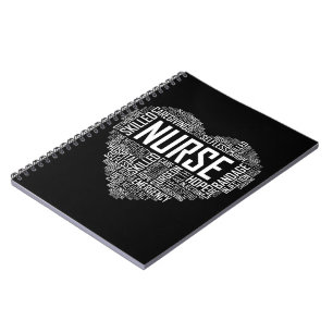 Proud Nurse Heart Love Appreciation Notebook