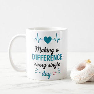 Proud Nurse Inspirational Nurse Gift Healthcare Coffee Mug