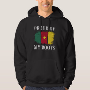 Proud Of My Cameroonian Roots Cameroonian Flag Cam Hoodie
