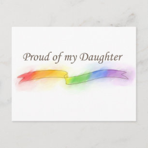 Proud of my Daughter Postcard