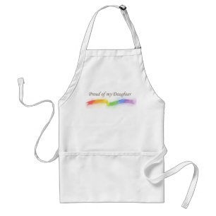 Proud of my Daughter Standard Apron